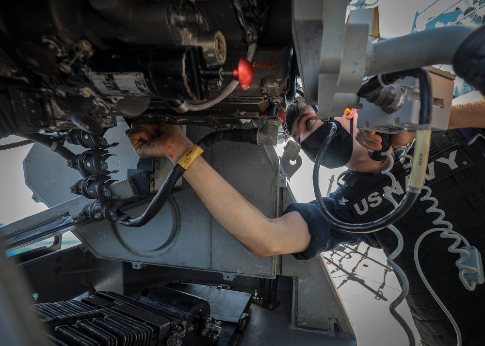 McCain conducts PACFIRE while underway