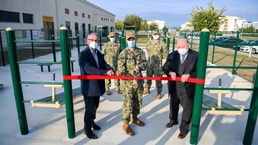 NSA Naples Opens Outdoor Fit Park