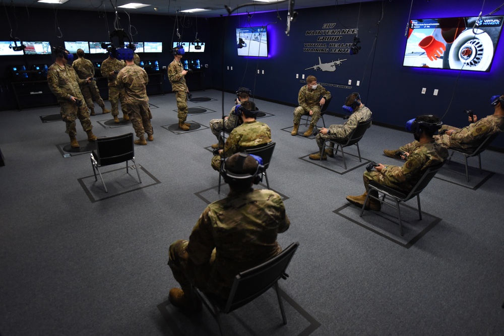 317th Airlift Wing enhances training with VR systems