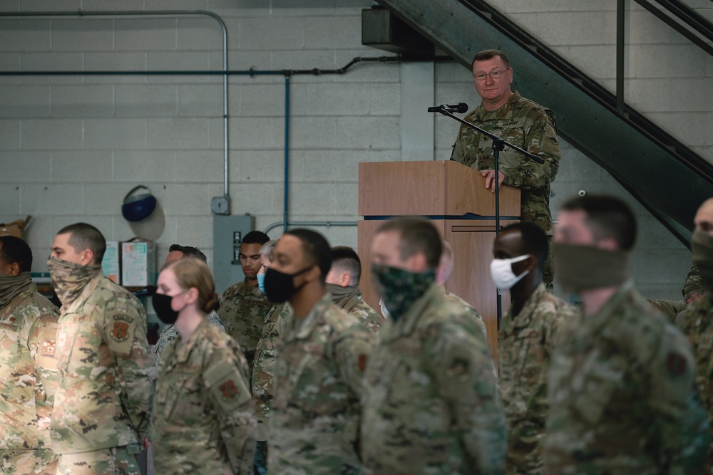 158th FW Says Farewell to Deploying Airmen