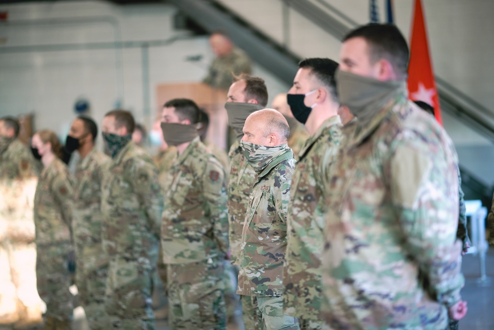 158th FW Says Farewell to Deploying Airmen