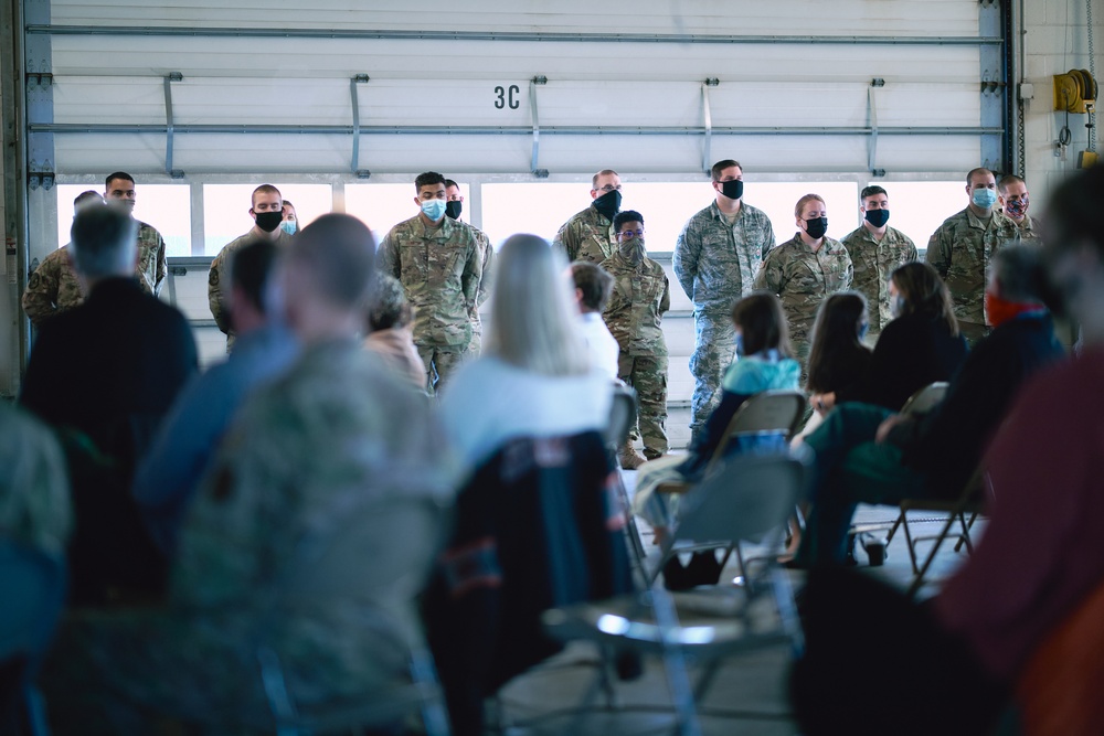 158th FW Says Farewell to Deploying Airmen