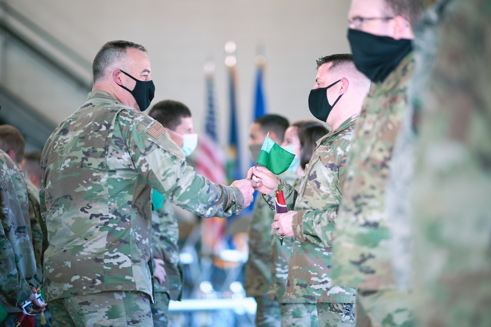 158th FW Says Farewell to Deploying Airmen