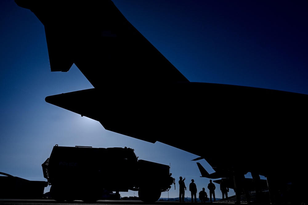 MRAP loading…