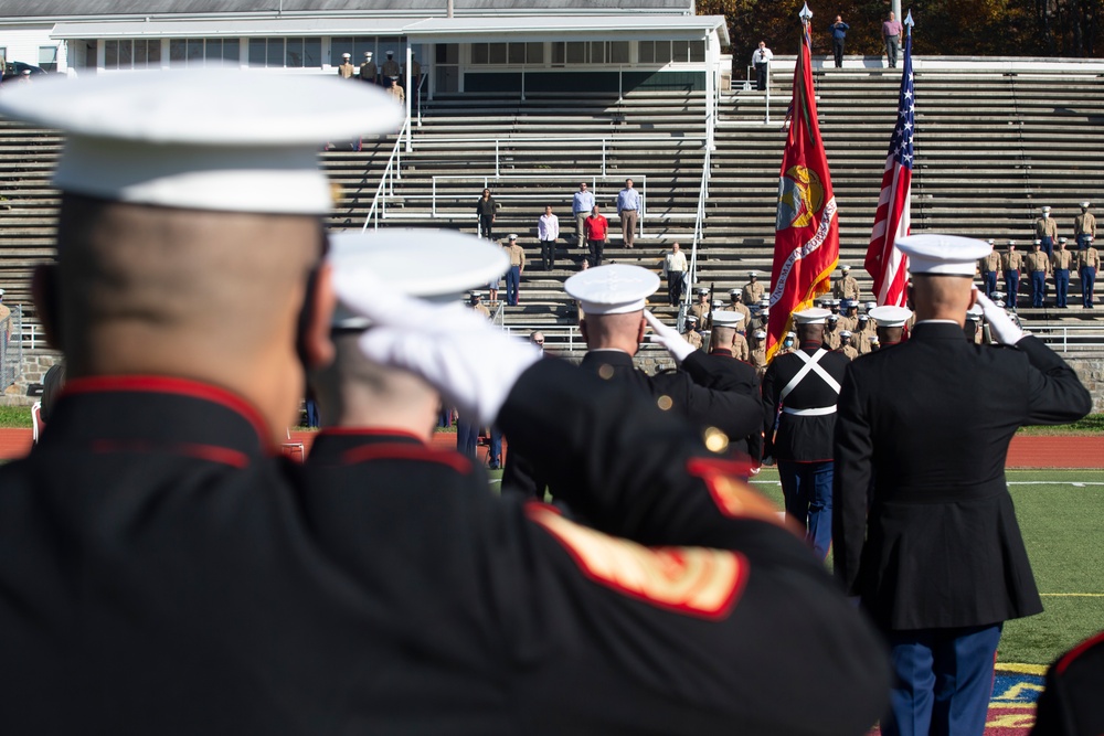 MCB Quantico Hosts Cake Cutting Ceremony at Butler Stadium