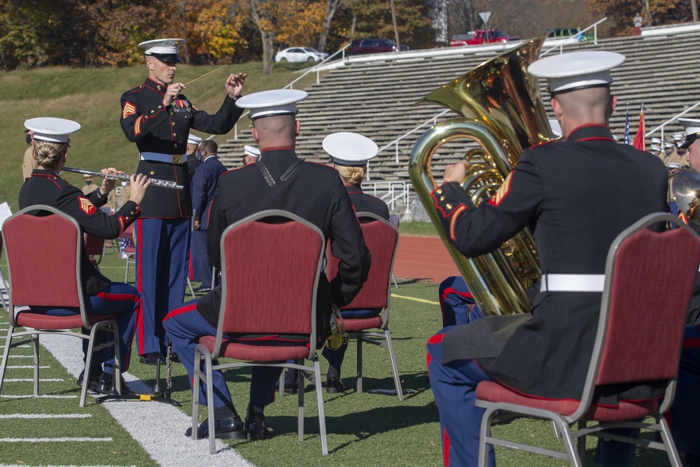 MCB Quantico Hosts Cake Cutting Ceremony at Butler Stadium