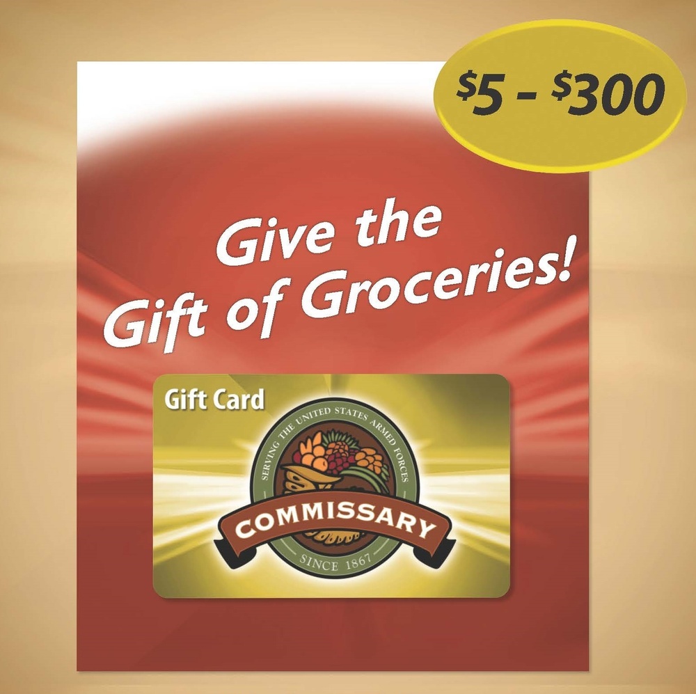 Happy holidays: ‘Open value’ commissary gift cards also available at Navy, Army and Air Force exchanges