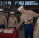 Marine Corps Air Facility 245th Birthday cake cutting ceremony