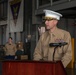 Marine Corps Air Facility 245th Birthday cake cutting ceremony