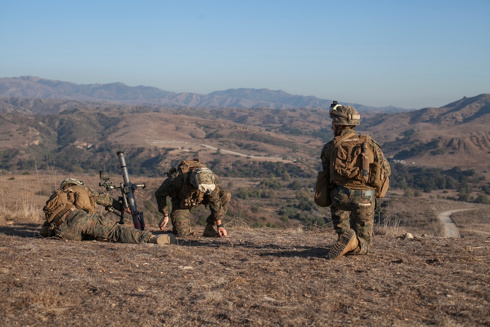 BLT 1/4 Marines conduct aerial raid training operation