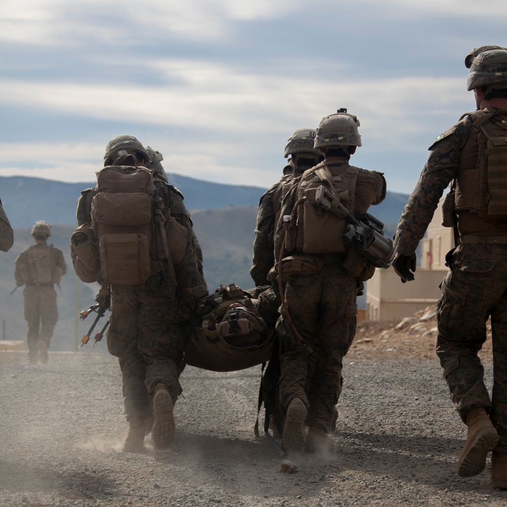 DVIDS - Images - BLT 1/4 Marines conduct aerial raid training operation ...