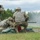 Wisconsin National Guard Troops from Ft. Atkinson's 1-105th Cav, train on  machine gun ranges at Fort McCoy 14 July 2020