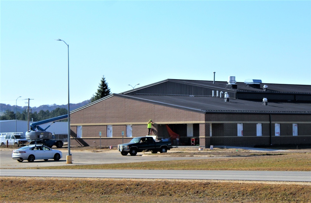 Renovation construction for office building continues at Fort McCoy