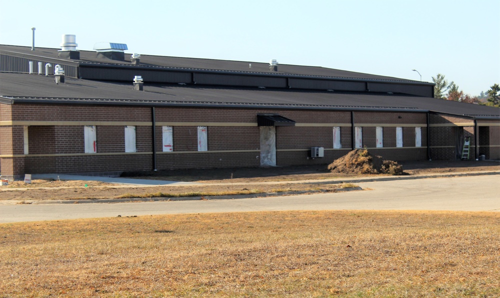 Renovation construction for office building continues at Fort McCoy