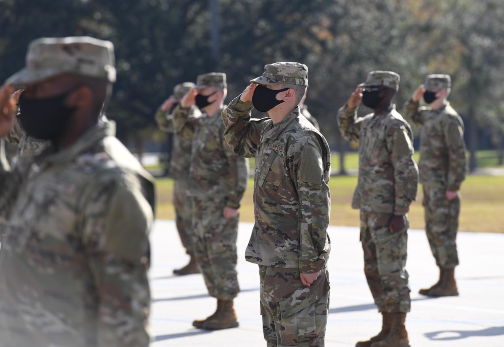 Keesler hosts final BMT graduation ceremony