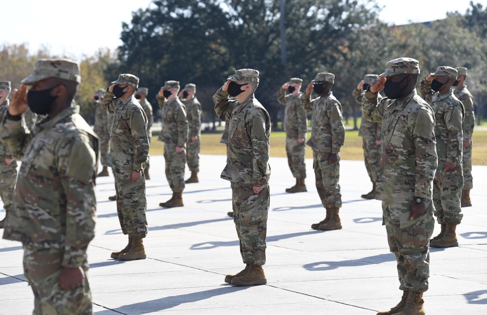 Keesler hosts final BMT graduation ceremony