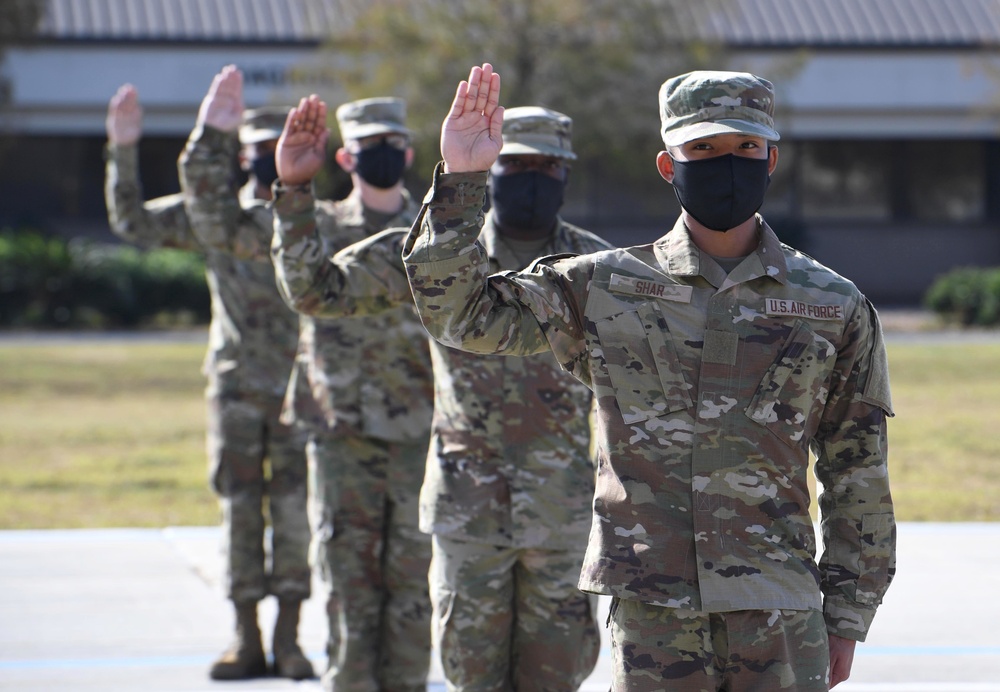 Keesler hosts final BMT graduation ceremony