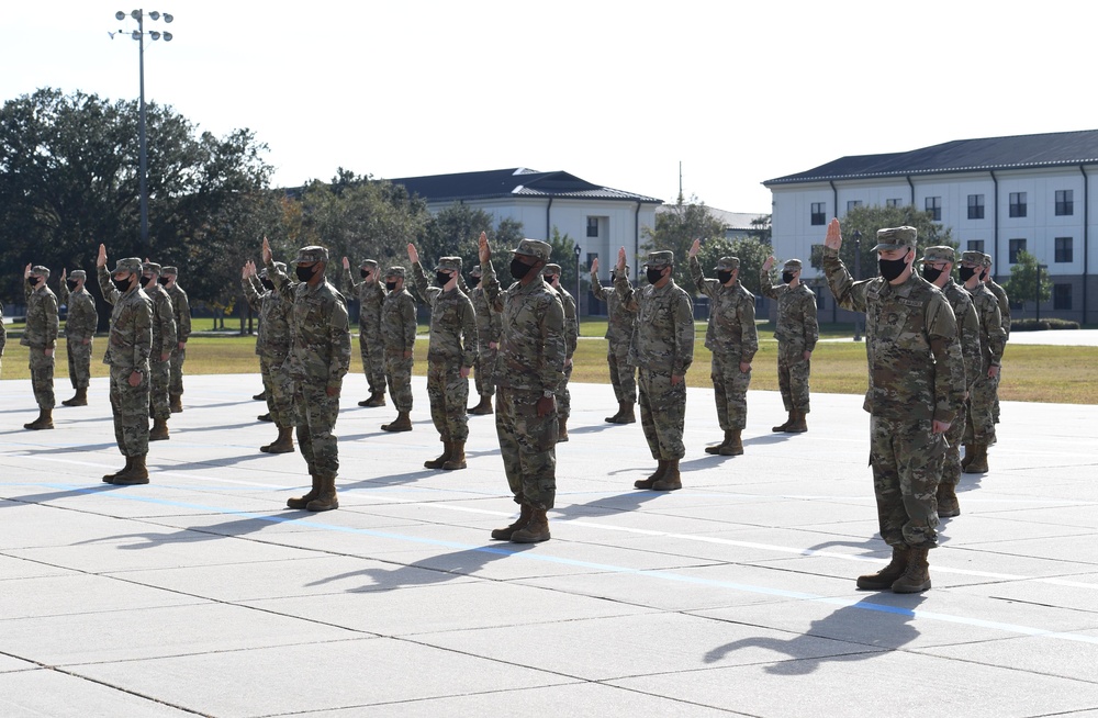 Keesler hosts final BMT graduation ceremony