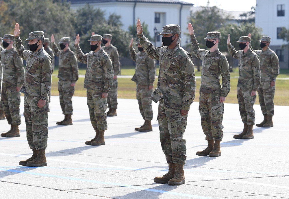 Keesler hosts final BMT graduation ceremony