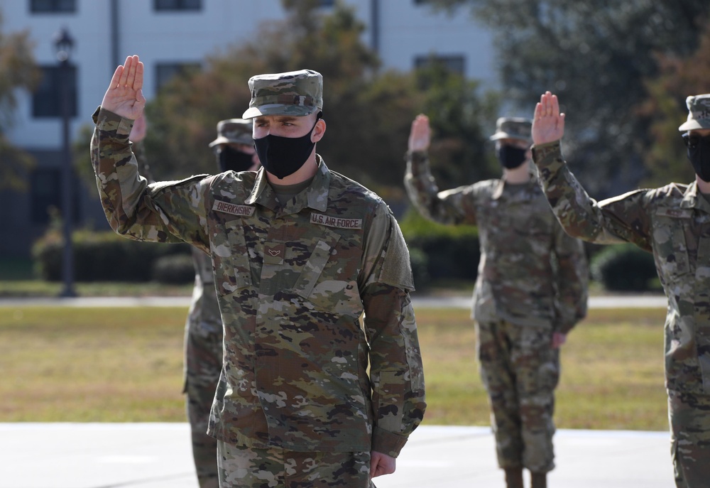 Keesler hosts final BMT graduation ceremony