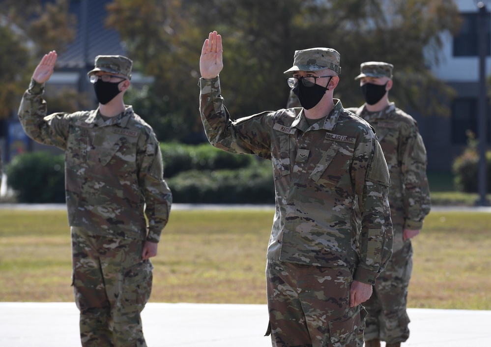 Keesler hosts final BMT graduation ceremony