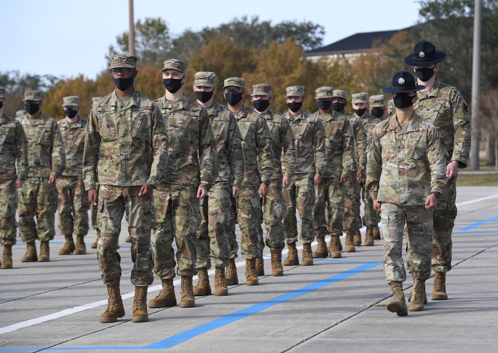 Keesler hosts final BMT graduation ceremony