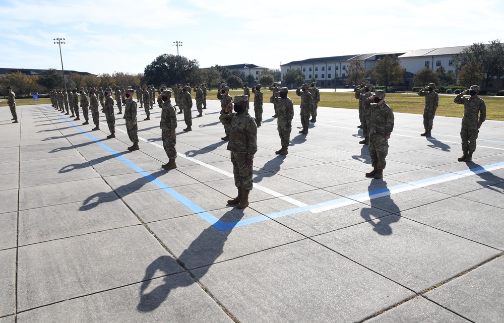 Keesler hosts final BMT graduation ceremony