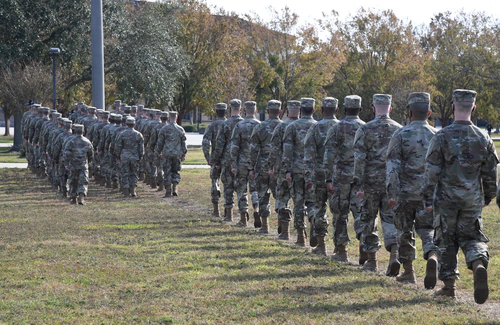 Keesler hosts final BMT graduation ceremony