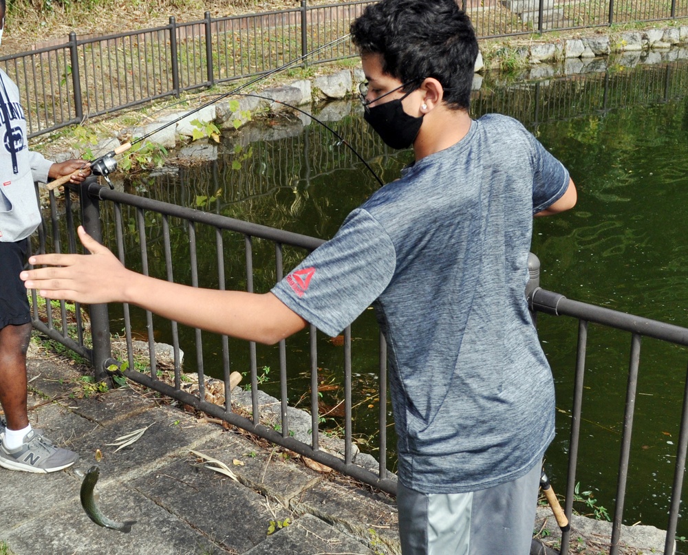 Camp Zama trout fishing derby a hit with families