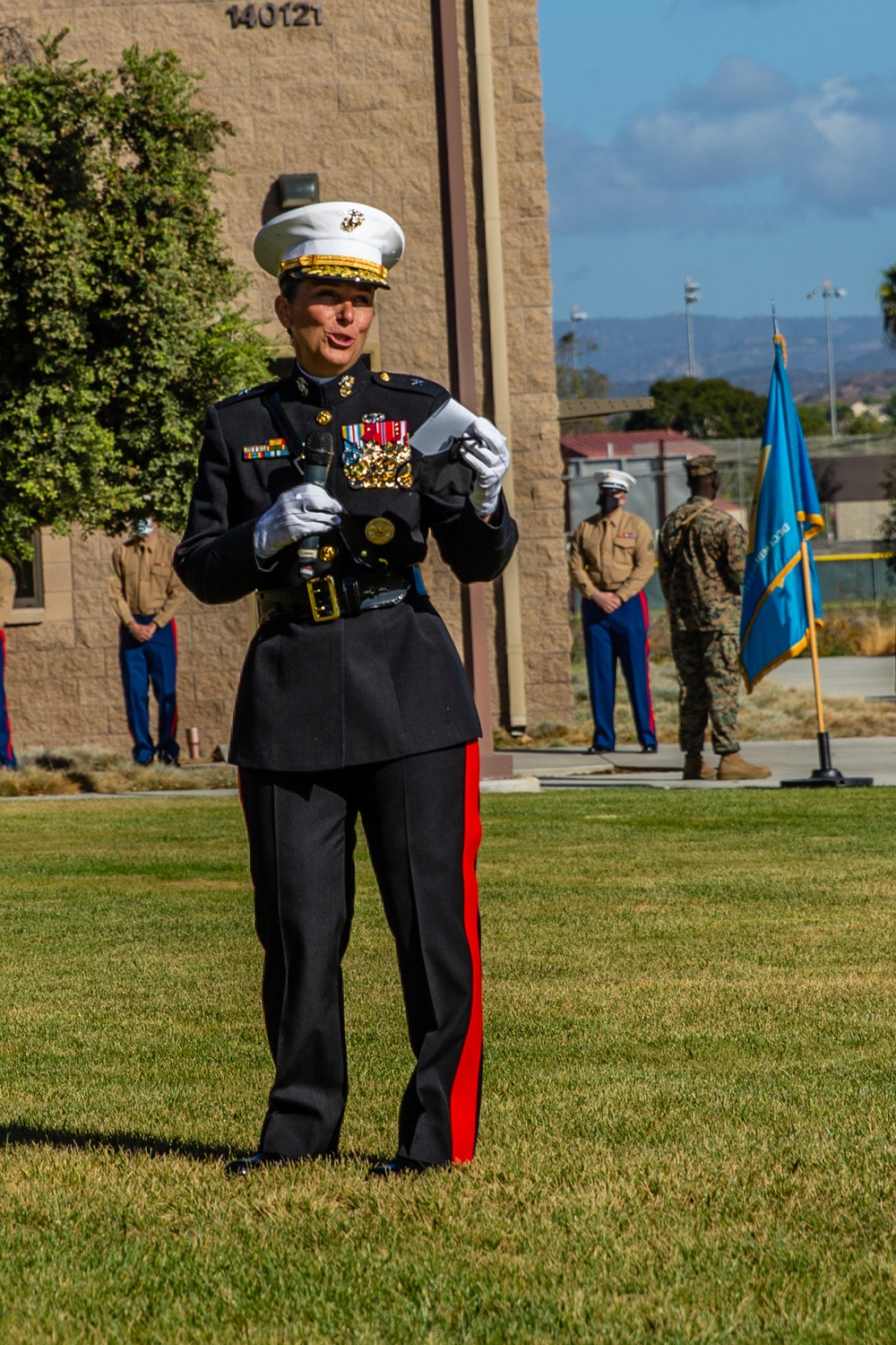 1st Marine Logistics Group's Cake Cutting Ceremony