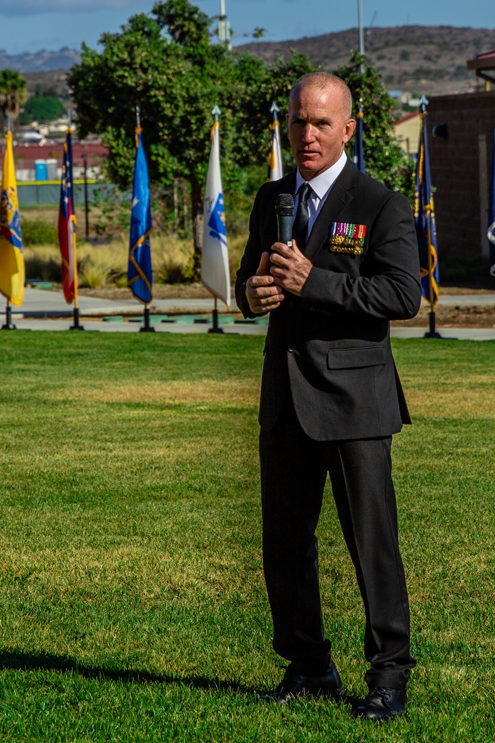 1st Marine Logistics Group's Cake Cutting Ceremony