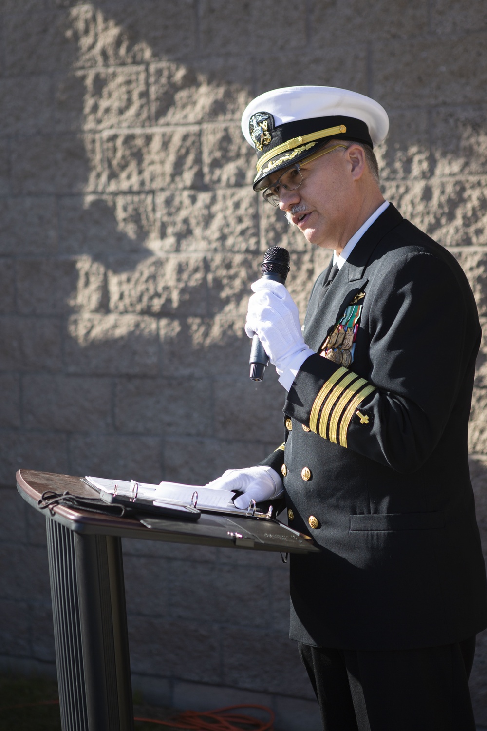 1st Marine Logistics Group Cake Cutting Ceremony
