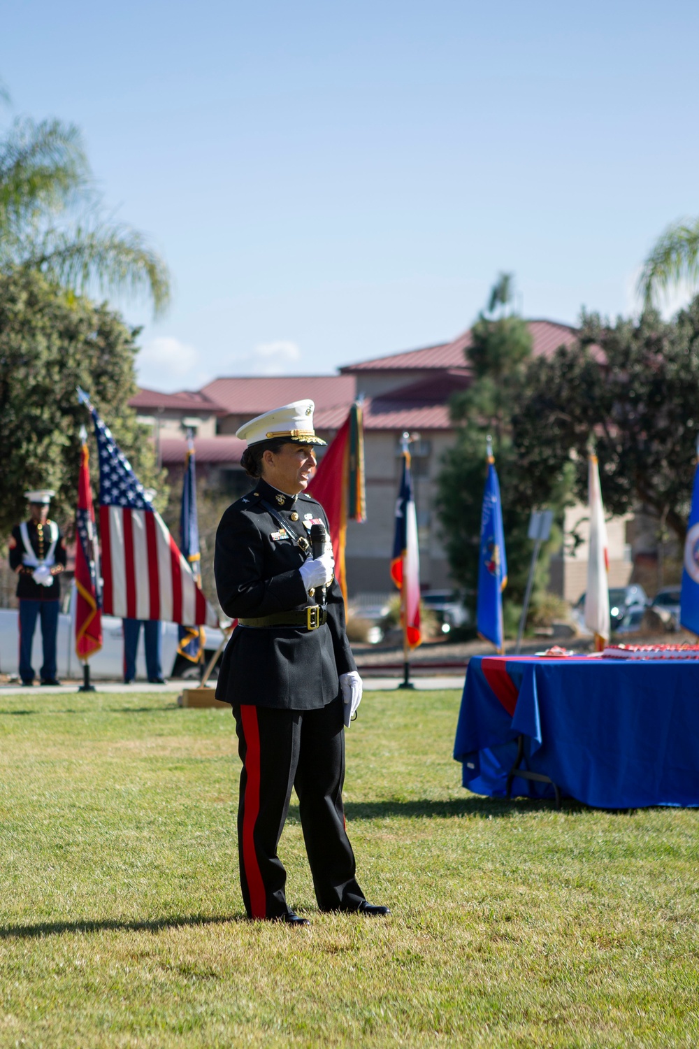 1st Marine Logistics Group Cake Cutting Ceremony