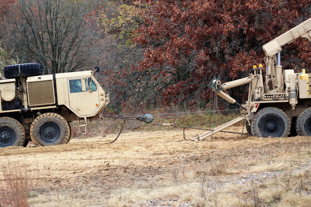 Fort McCoy RTS-Maintenance holds first vehicle recovery operations course for fiscal year 2021