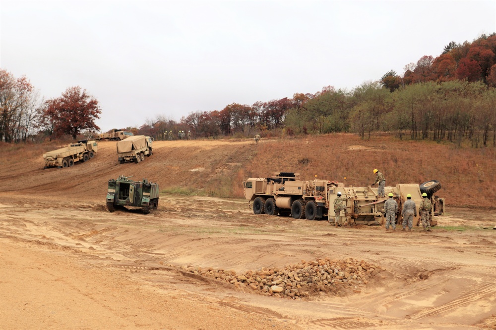 Fort McCoy RTS-Maintenance holds first vehicle recovery operations course for fiscal year 2021