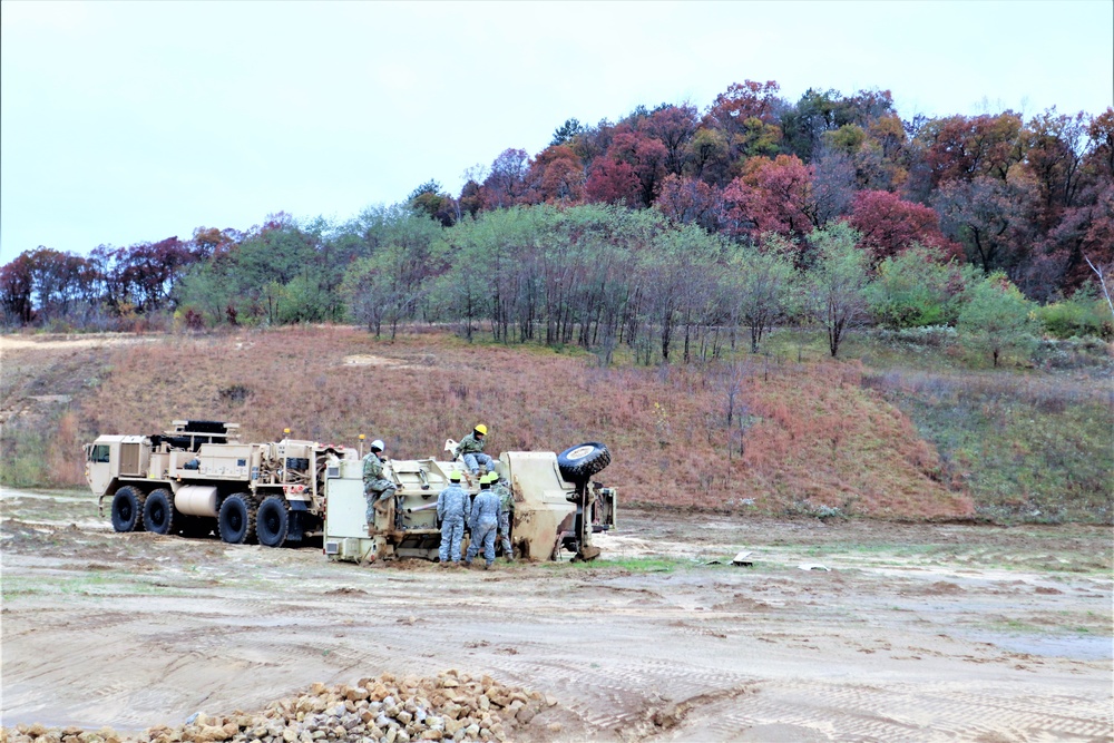 Fort McCoy RTS-Maintenance holds first vehicle recovery operations course for fiscal year 2021