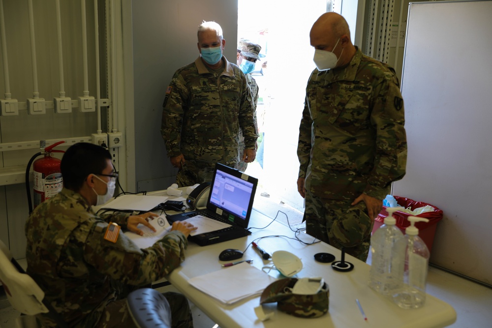 Command takes COVID Precautions