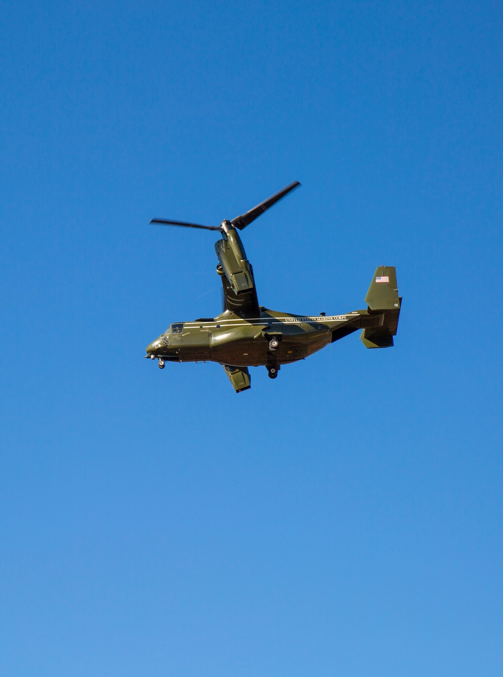 HMX-1 visits Fort A.P. Hill