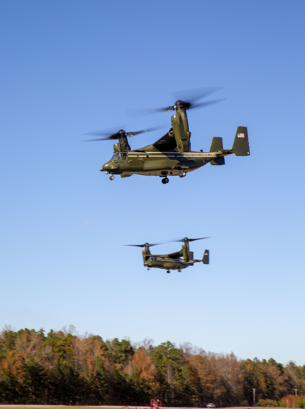 HMX-1 visits Fort A.P. Hill