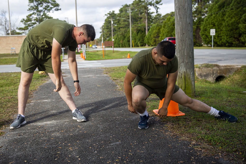 CNATT New River celebrates the 245th Marine Corps Birthday with 245 miles