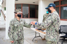 Naval Mobile Construction Battalion 5 Trials New Technology to Support COVID Tracing Efforts