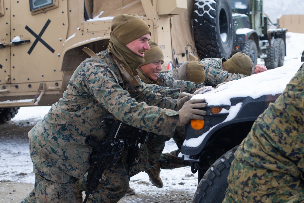 Snow Day- Marine Corps Fashion