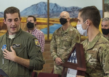 U.S. flag flown over Afghanistan dedicated to Shoshone-Bannock Tribes