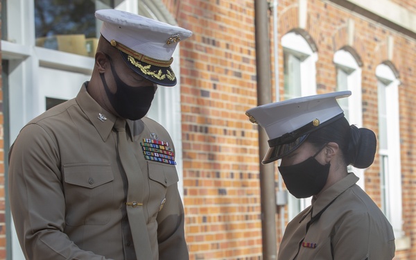 TECOM Hosts Marine Corps Birthday Cake Cutting Ceremony at Yale Hall