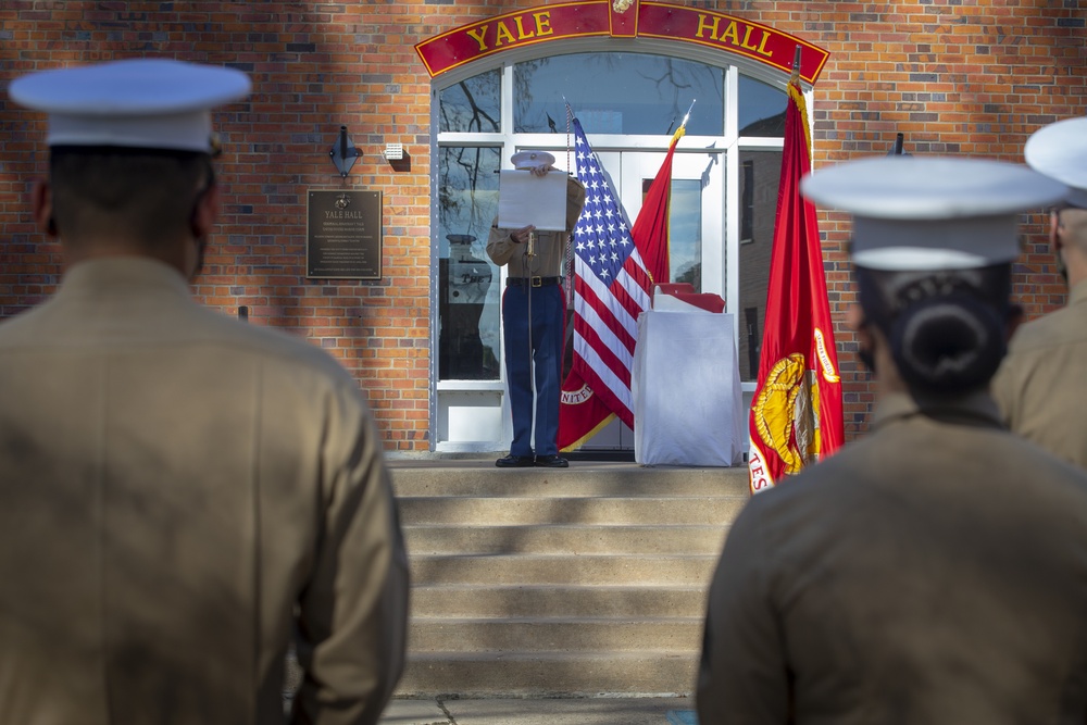TECOM Hosts Marine Corps Cake Cutting Ceremony at Yale Hall