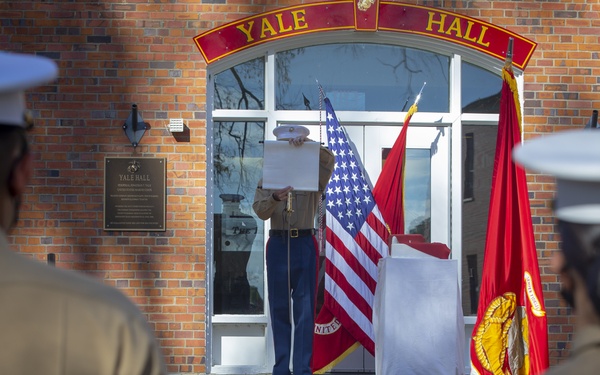 TECOM Hosts Marine Corps Cake Cutting Ceremony at Yale Hall
