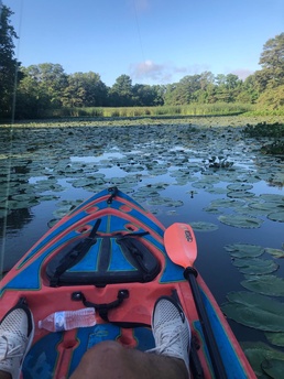 JBSA Soldiers find peace with SRU's kayak fishing program