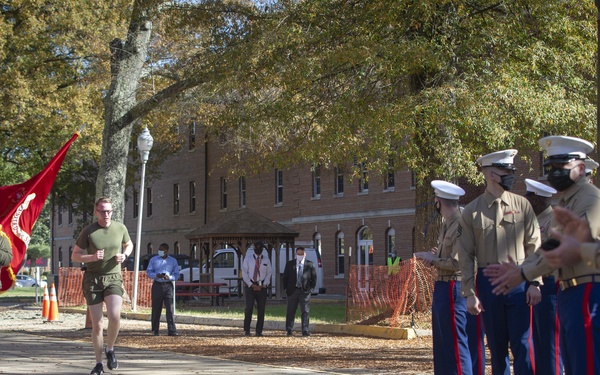 TECOM Hosts Marine Corps Birthday Cake Cutting Ceremony at Yale Hall