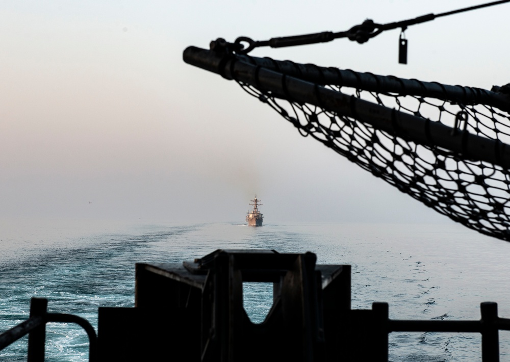 Nimitz Transits Strait of Hormuz