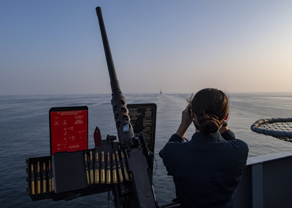 Nimitz Transits Strait of Hormuz